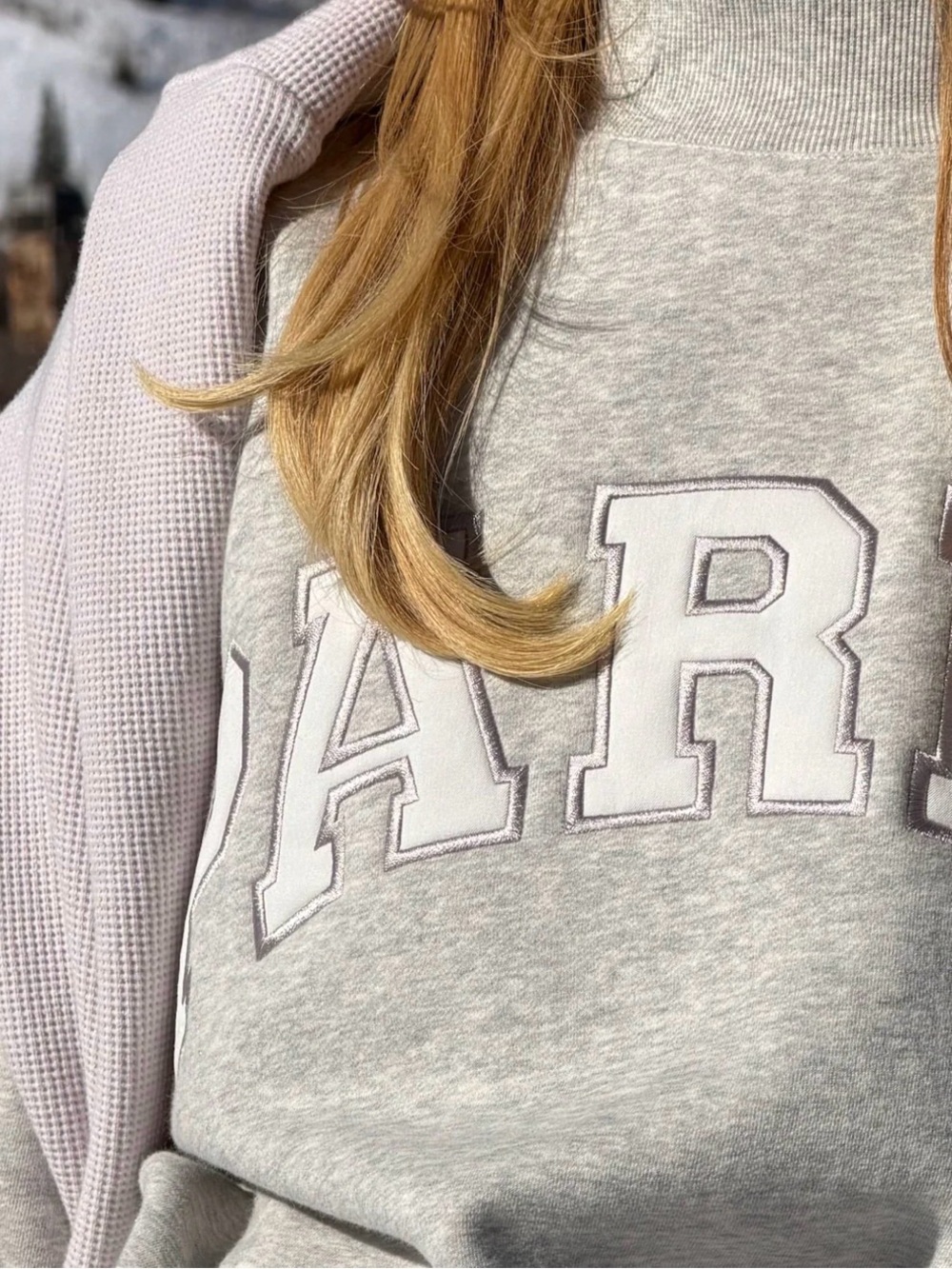 PARKE Varsity Mockneck Metallic L/XL - Picture 5 of 9